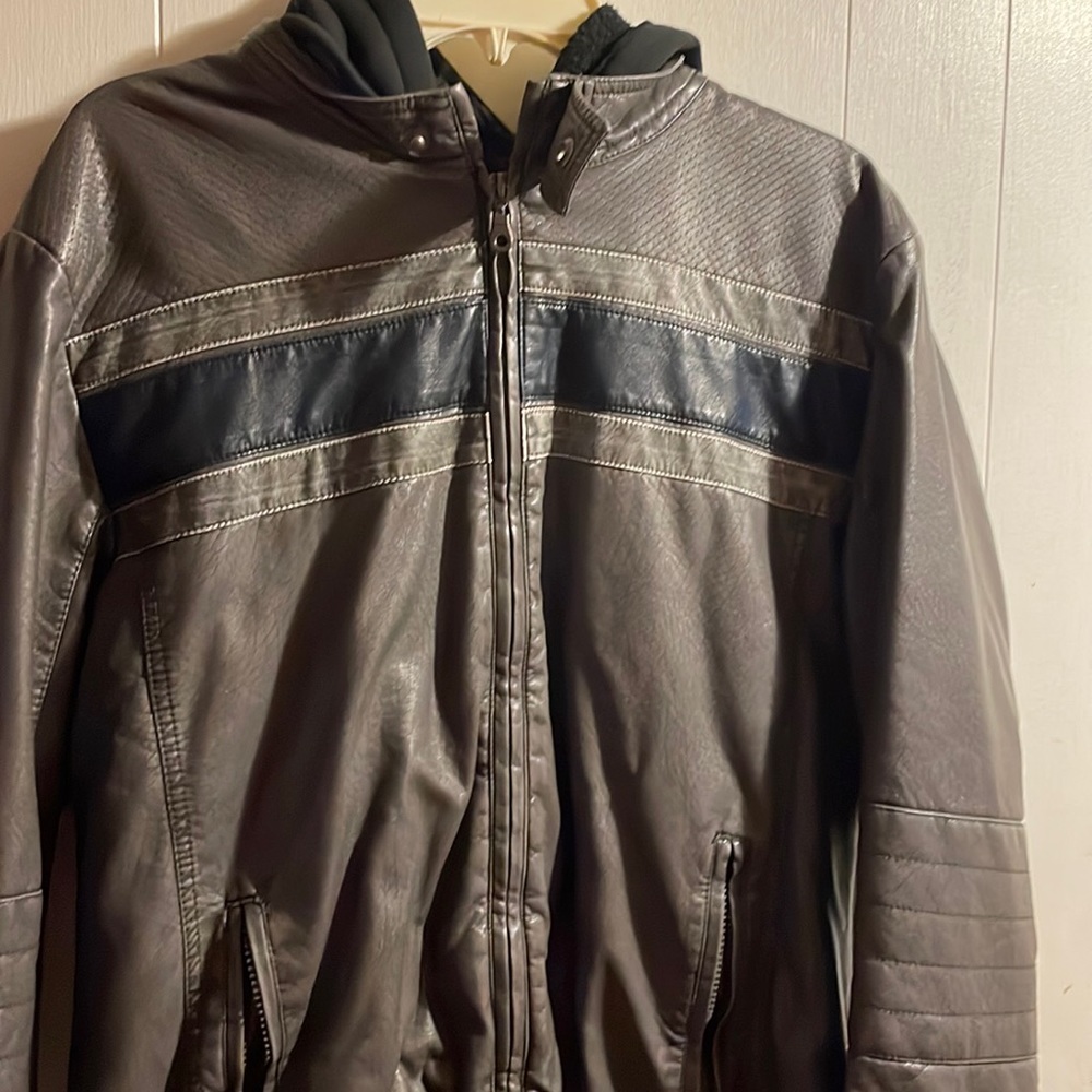 Rerun leather jacket